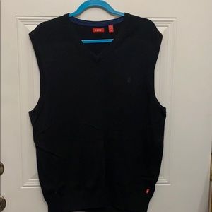Izod Black Men's Vest